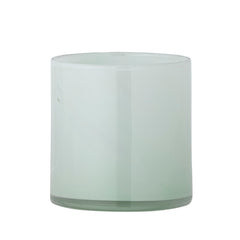 Sakkara tealight holder, green, glass