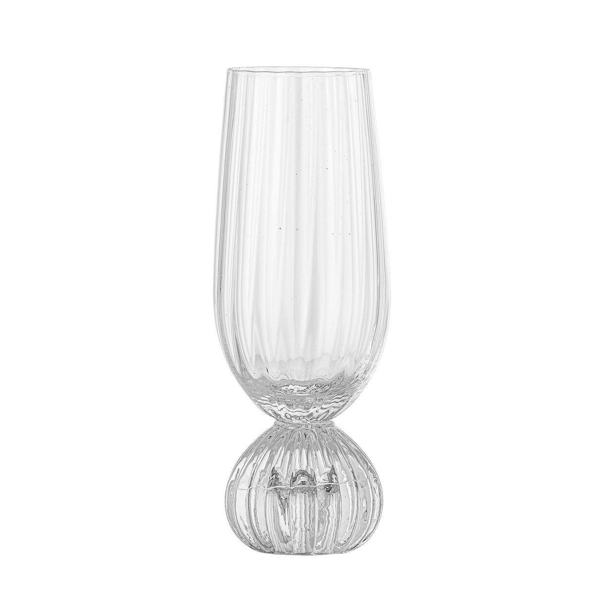 Taurin Champagnerglas, Klar, Glas in Klar präsentiert im Onlineshop von KAQTU Design AG. Champagner Flutes ist von Bloomingville