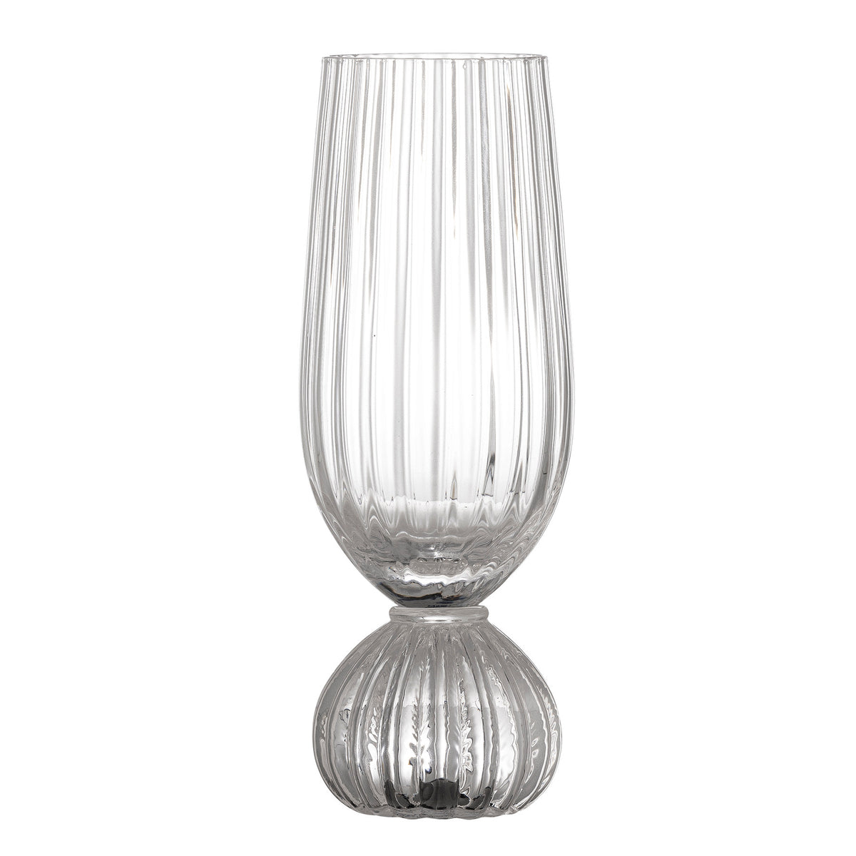 Taurin Champagnerglas, Klar, Glas in Klar präsentiert im Onlineshop von KAQTU Design AG. Champagner Flutes ist von Bloomingville