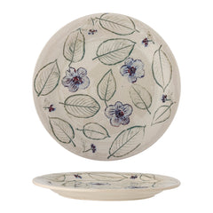 Marlem tray, green, earthenware