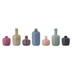 Maien vase, green, earthenware