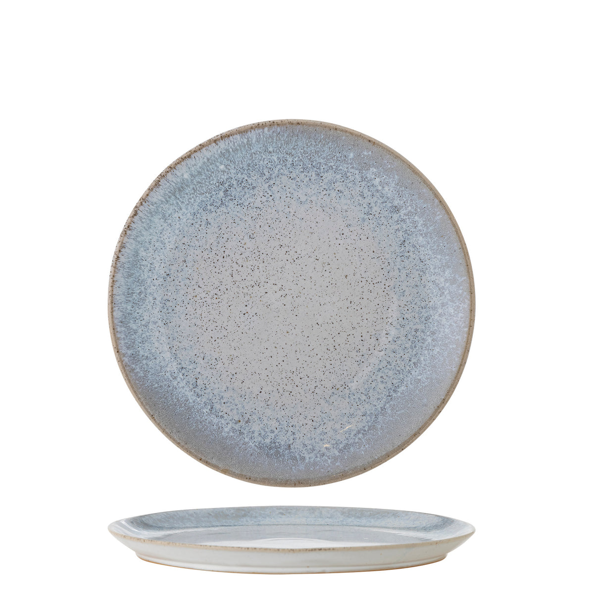 Paula Teller, Blue, Steingut in Blau präsentiert im Onlineshop von KAQTU Design AG. Teller ist von Bloomingville