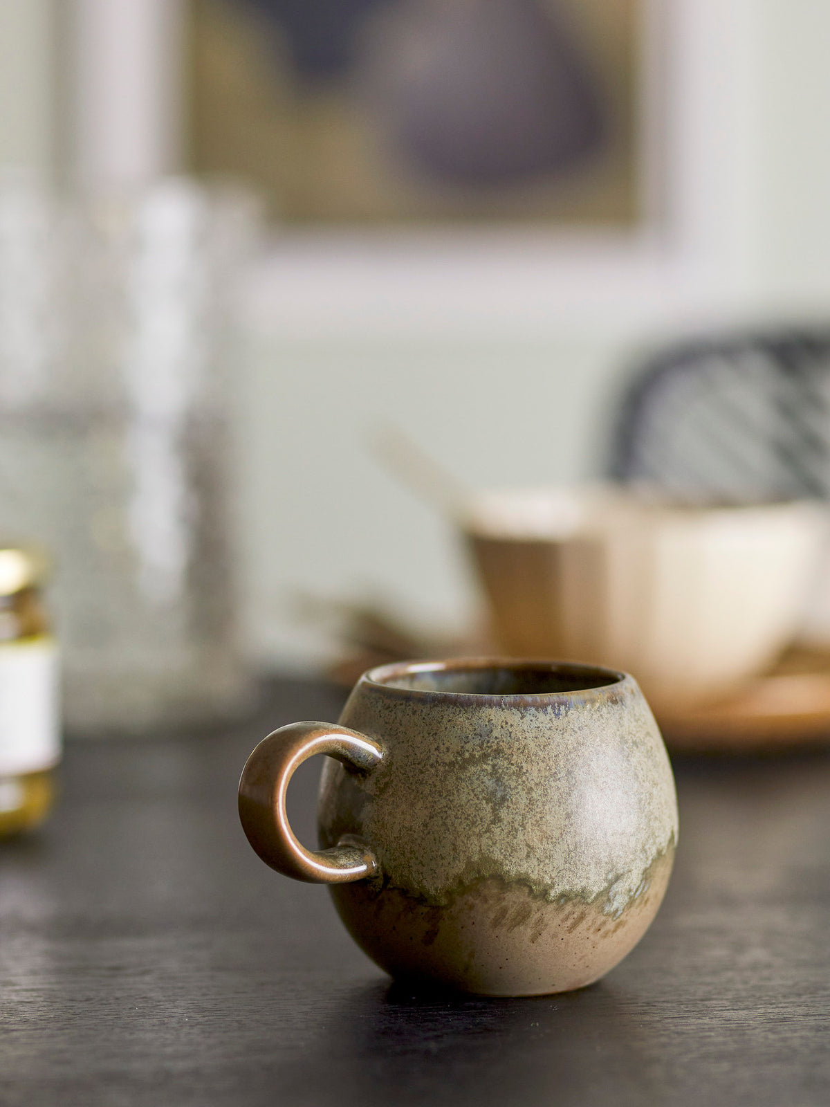Paula Tasse, Multipack, Braun, Steingut in Brown präsentiert im Onlineshop von KAQTU Design AG. Tasse ist von Bloomingville