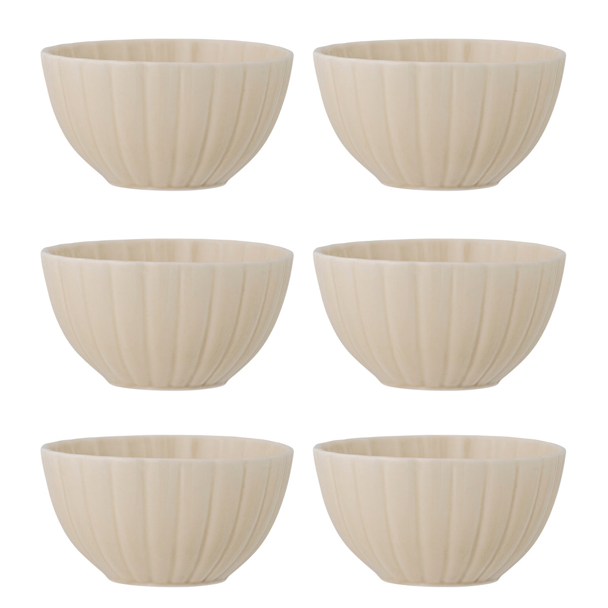 Latina Schale, Multipack, Natur, Steingut in Nature präsentiert im Onlineshop von KAQTU Design AG. Schale ist von Bloomingville