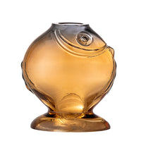 Varga Vase, Gelb, Glas