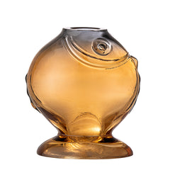 Varga Vase, Gelb, Glas