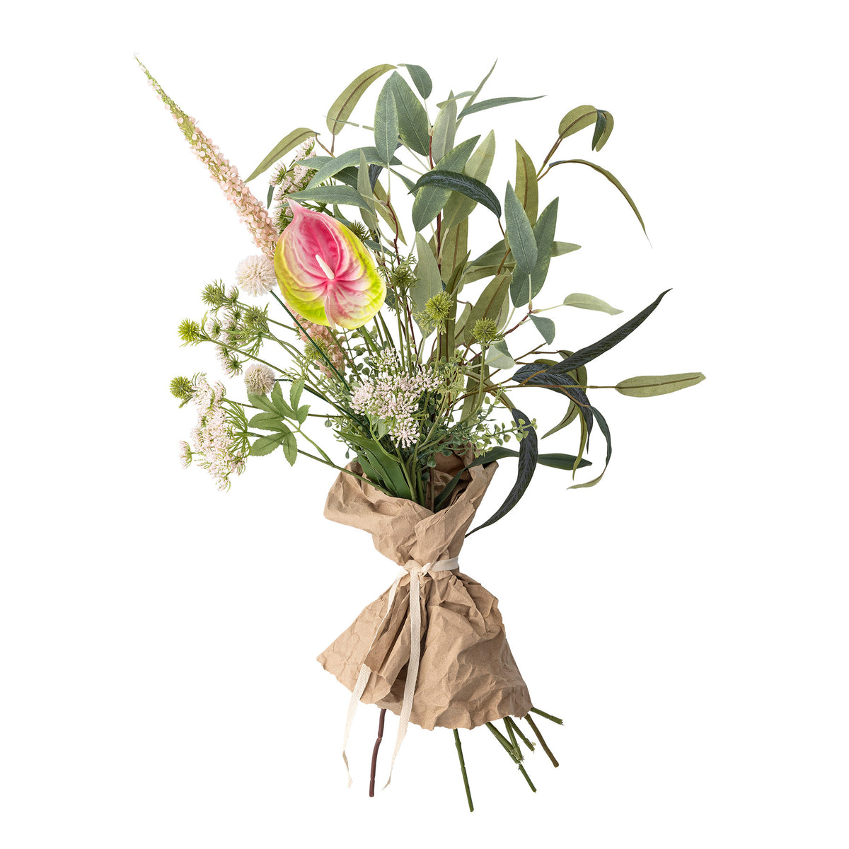 Blush Blumenstrauss, Rose, Künstliche Blumen in Rose präsentiert im Onlineshop von KAQTU Design AG. Kunstblume ist von Bloomingville