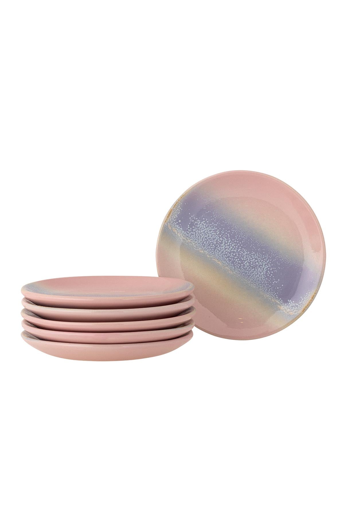 Safie Teller, Multipack, Rose, Steingut in Rose präsentiert im Onlineshop von KAQTU Design AG. Teller ist von Bloomingville