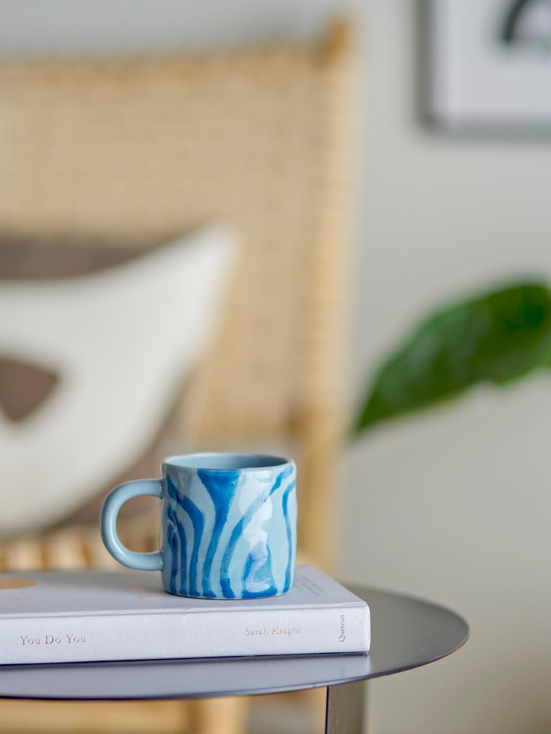 Ninka Tasse, Multipack, Blau, Steingut in Blue präsentiert im Onlineshop von KAQTU Design AG. Tasse ist von Bloomingville