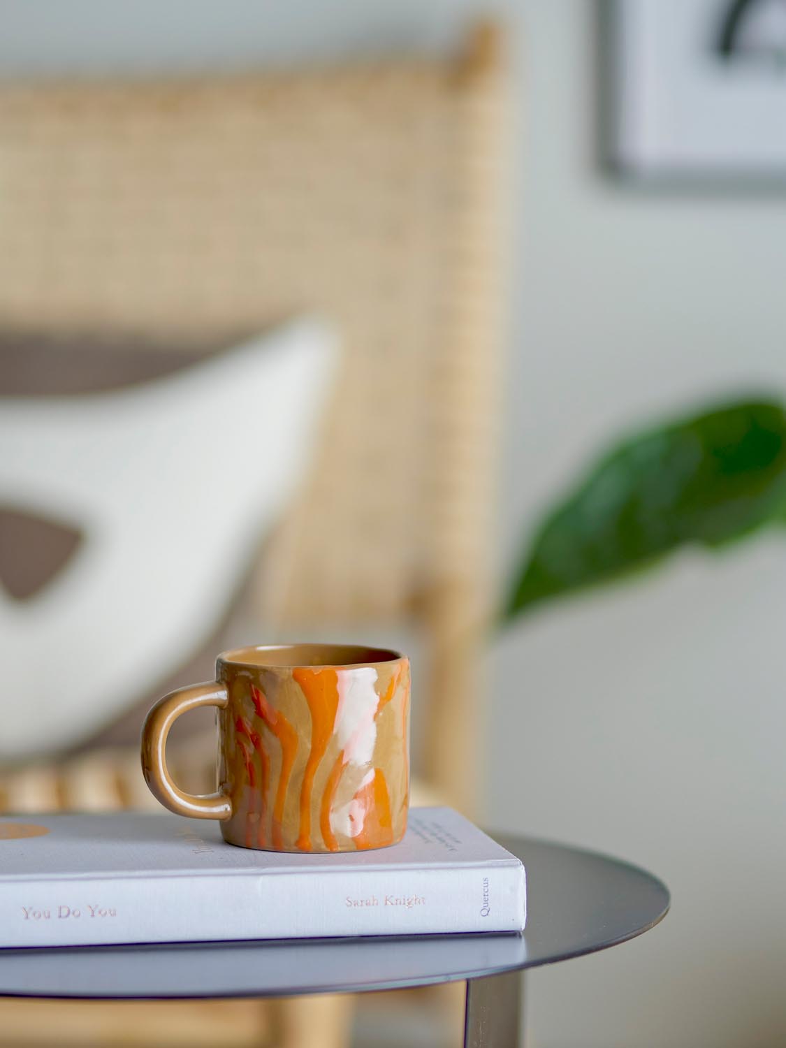 Ninka Tasse, Multipack, Orange, Steingut in Orange präsentiert im Onlineshop von KAQTU Design AG. Tasse ist von Bloomingville