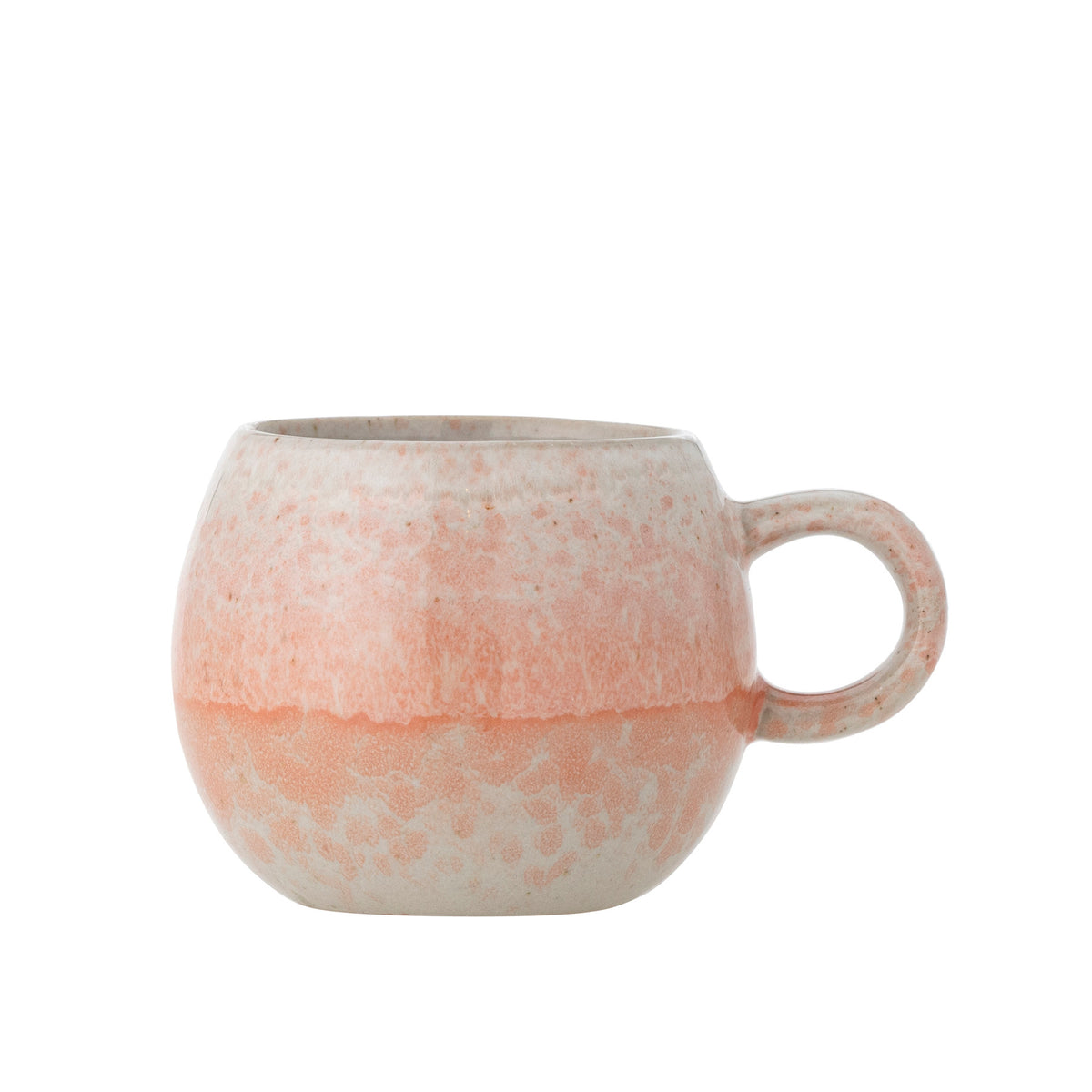 Paula Espressotasse, Orange, Steingut in Orange präsentiert im Onlineshop von KAQTU Design AG. Espressotassen ist von Bloomingville