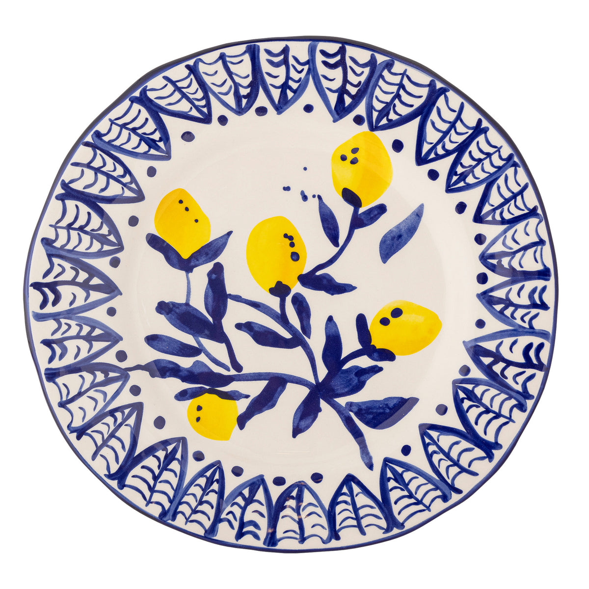 Maxima Teller, Blue, Steingut in Blau präsentiert im Onlineshop von KAQTU Design AG. Teller ist von Creative Collection