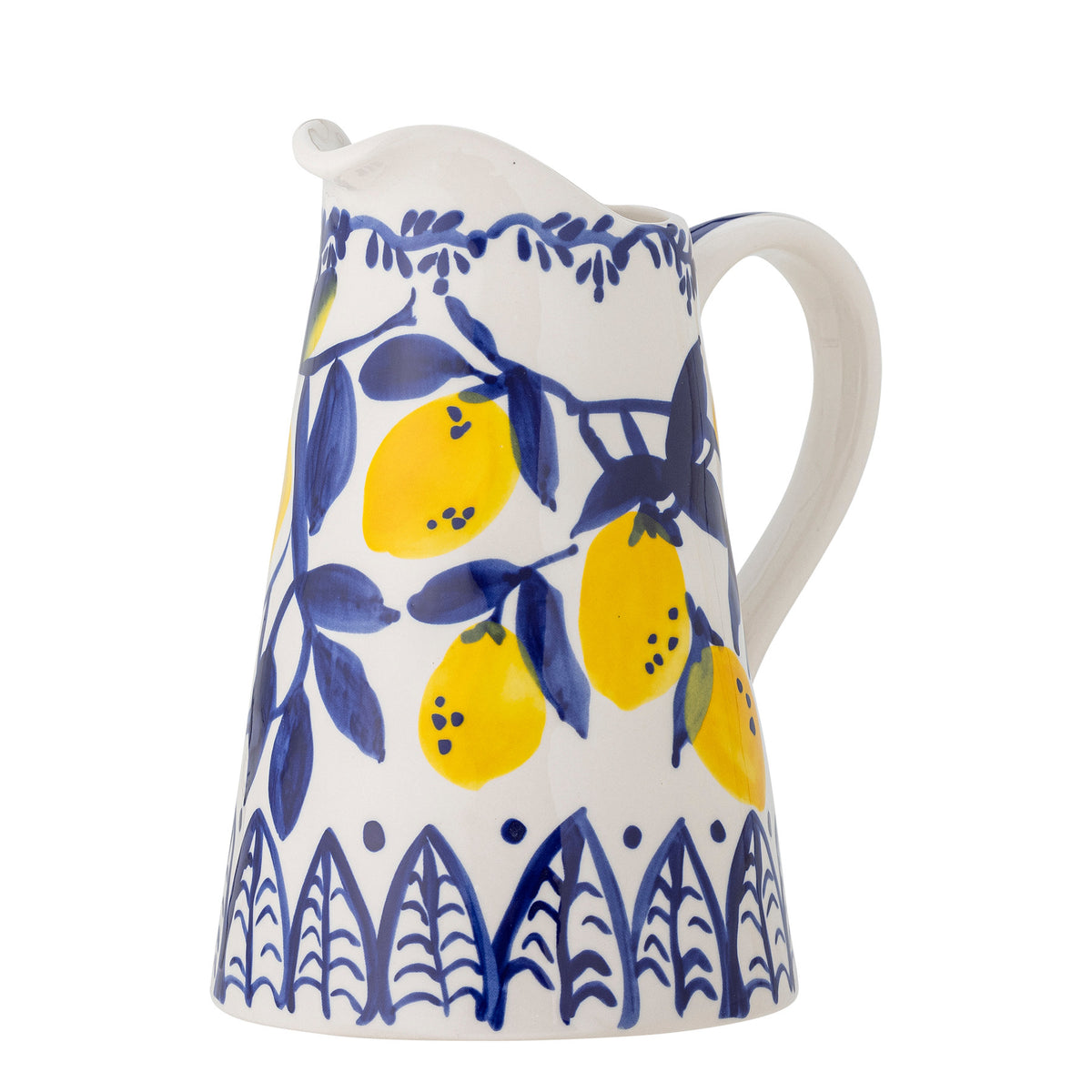 Maxima Krug, Blue, Steingut in Blau präsentiert im Onlineshop von KAQTU Design AG. Wasserkrüge ist von Creative Collection