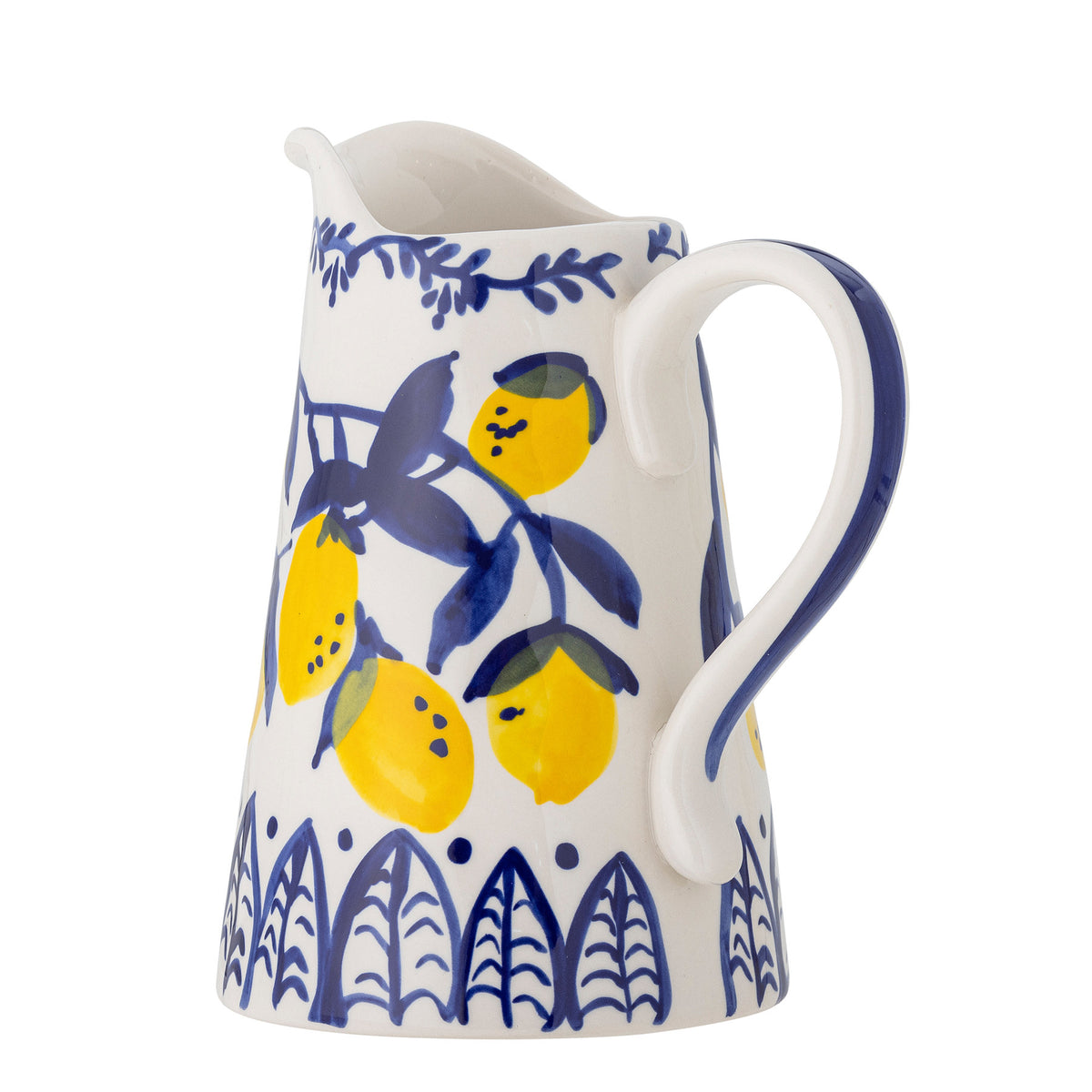 Maxima Krug, Blue, Steingut in Blau präsentiert im Onlineshop von KAQTU Design AG. Wasserkrüge ist von Creative Collection
