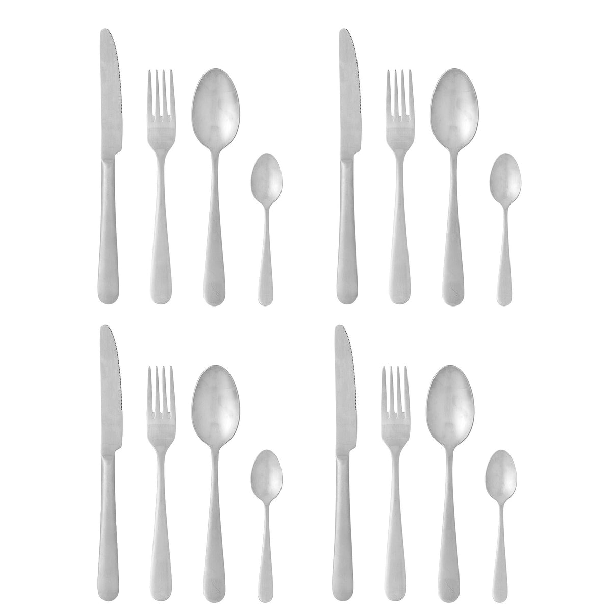 Karma Besteck, Silber, Edelstahl in Silver präsentiert im Onlineshop von KAQTU Design AG. Geschirr ist von Bloomingville