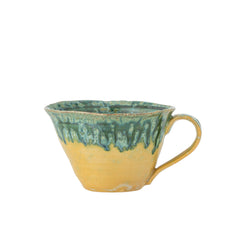 Tasse Milani, verte, faïence