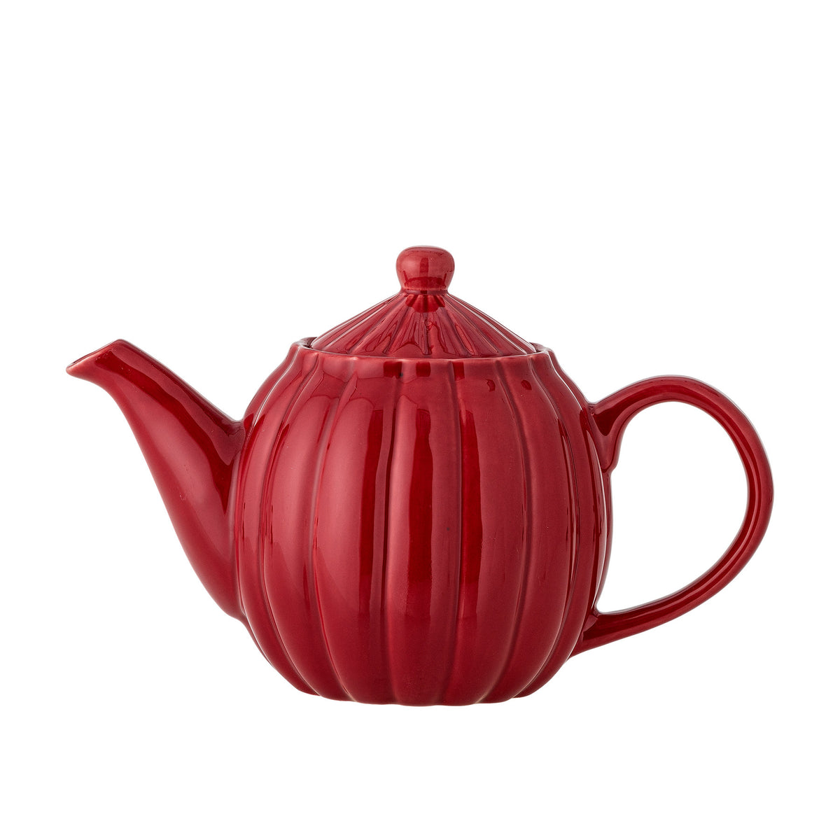 Latina Teekanne, Rot, Steingut in Rot präsentiert im Onlineshop von KAQTU Design AG. Teekrüge ist von Bloomingville