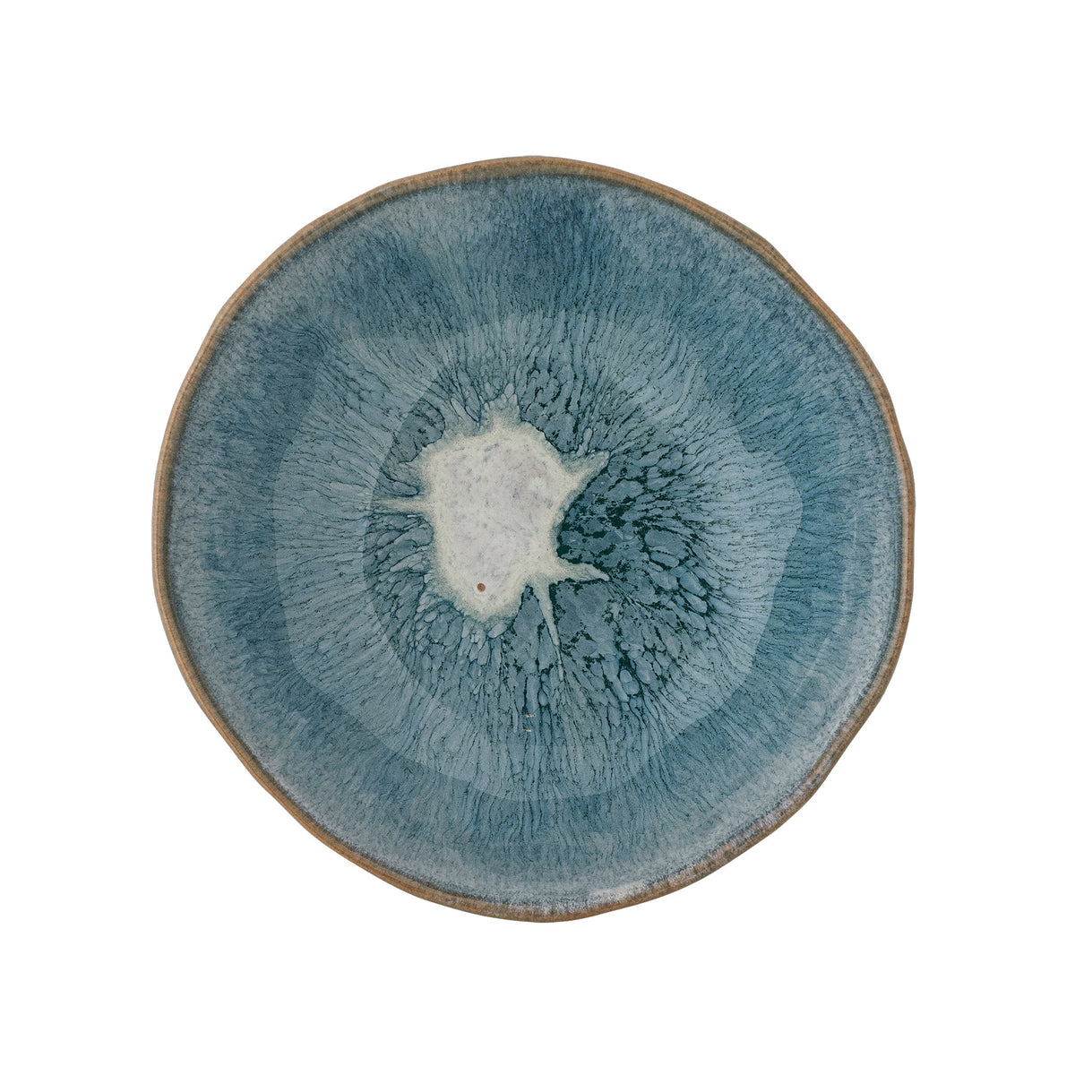 Nara Schale, Blau, Steingut in Blau präsentiert im Onlineshop von KAQTU Design AG. Schale ist von Creative Collection