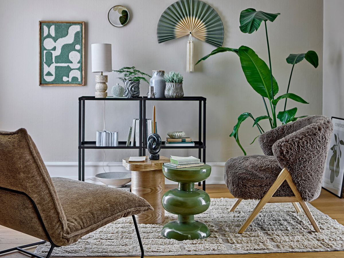 Longton Wanddekoration, Grün, Wolle in Grün präsentiert im Onlineshop von KAQTU Design AG. Wanddeko ist von Bloomingville