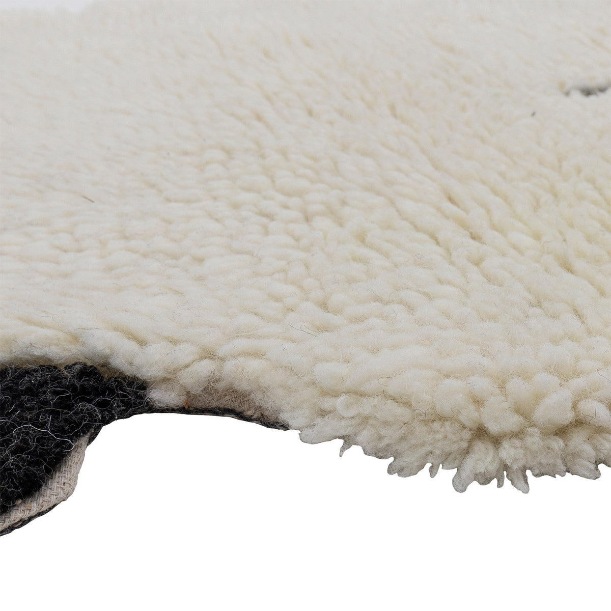 Dolly Teppich, Weiss, Wolle in Weiss präsentiert im Onlineshop von KAQTU Design AG. Teppich ist von Bloomingville Mini