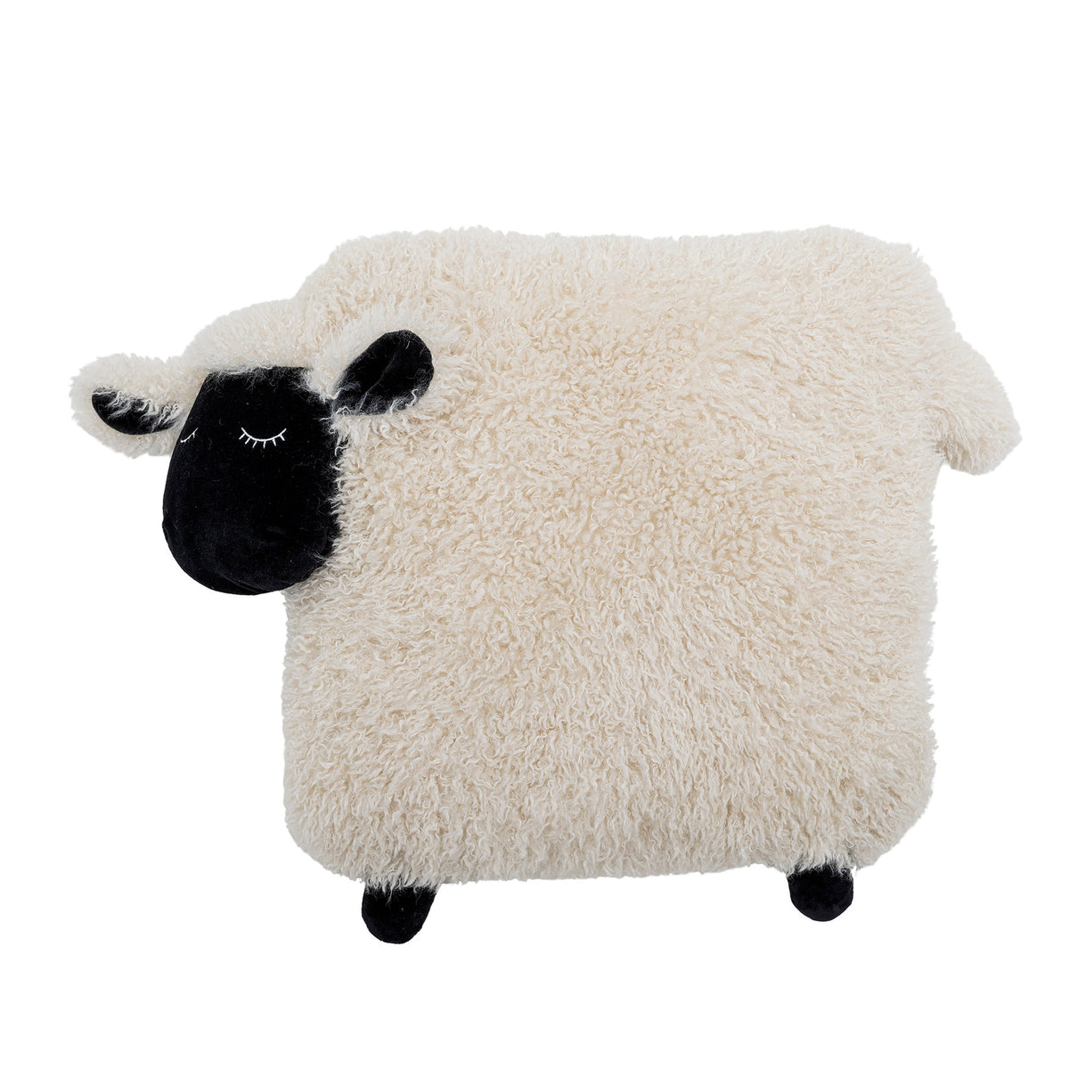 Dolly Kissen, Weiss, Polyester in Weiss präsentiert im Onlineshop von KAQTU Design AG. Deko Kissen ist von Bloomingville Mini