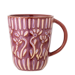Tazza Samsin, viola, terracotta