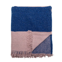 Cadeo Decke, Blau, Mischfasern