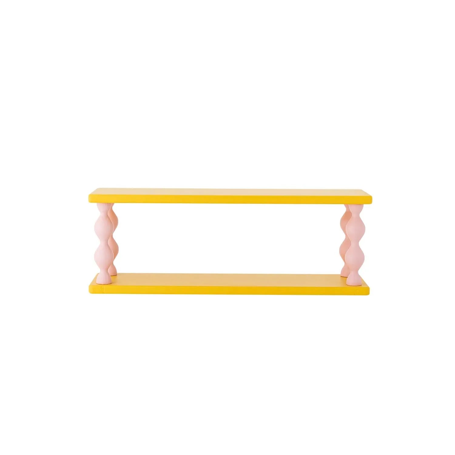 Bibiola Regal, Gelb, MDF in Gelb präsentiert im Onlineshop von KAQTU Design AG. Wandregal ist von Bloomingville Mini