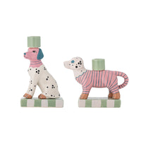 Doglie Kerzenhalter, Rose, Steingut