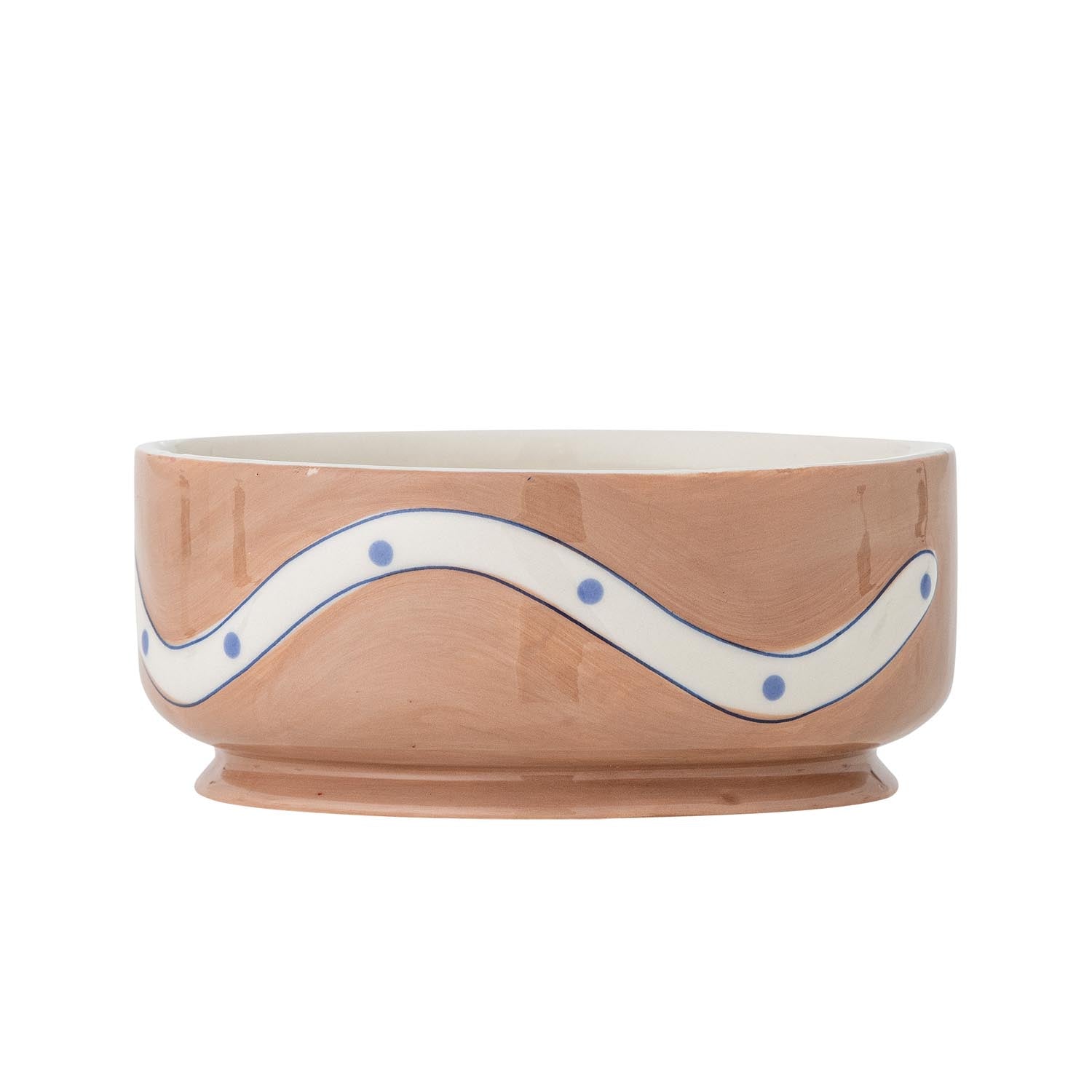 Missy Schale, Braun, Steingut in Braun präsentiert im Onlineshop von KAQTU Design AG. Schale ist von Bloomingville
