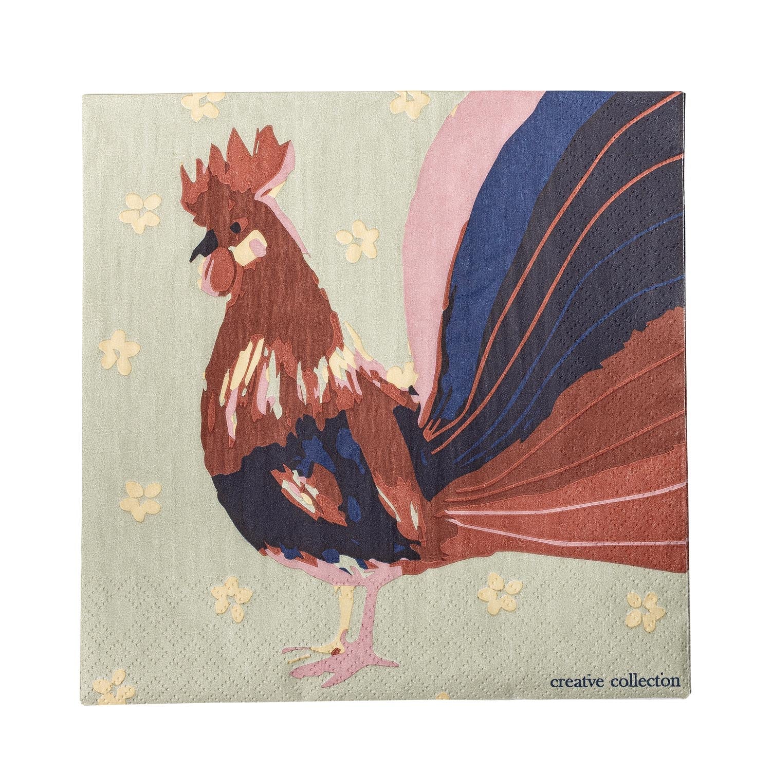 Hanaia Serviette, Grün, FSC® Mix, Papier in Grün präsentiert im Onlineshop von KAQTU Design AG. Servietten ist von Creative Collection