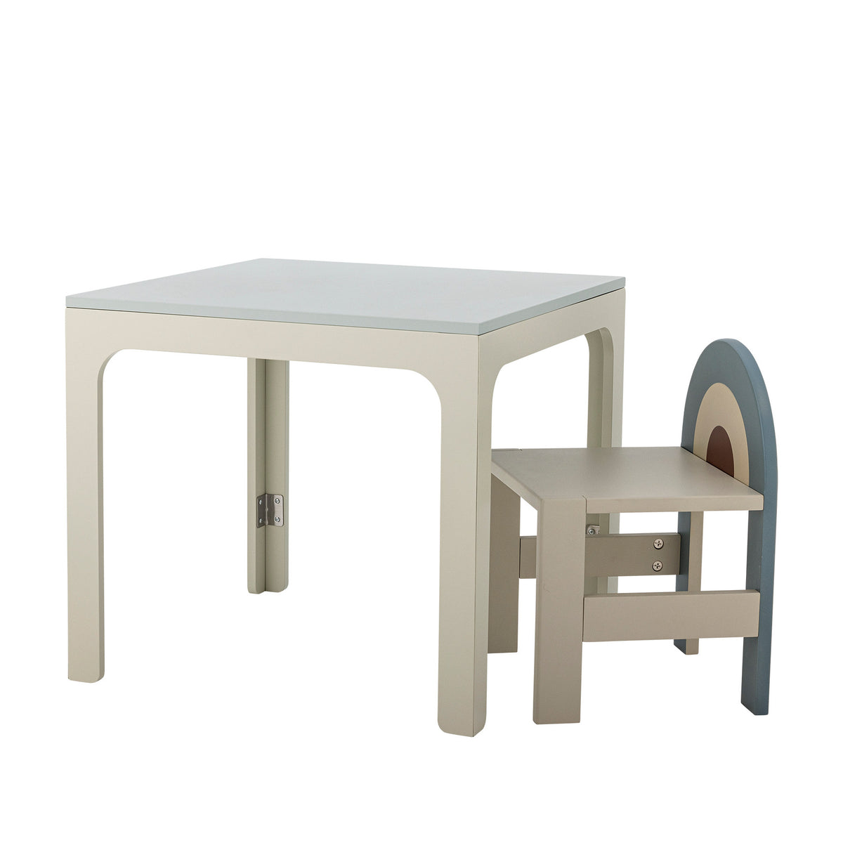 Felipe Tisch, Grau, FSC®100%, MDF in Grey präsentiert im Onlineshop von KAQTU Design AG. Esstisch ist von Bloomingville Mini