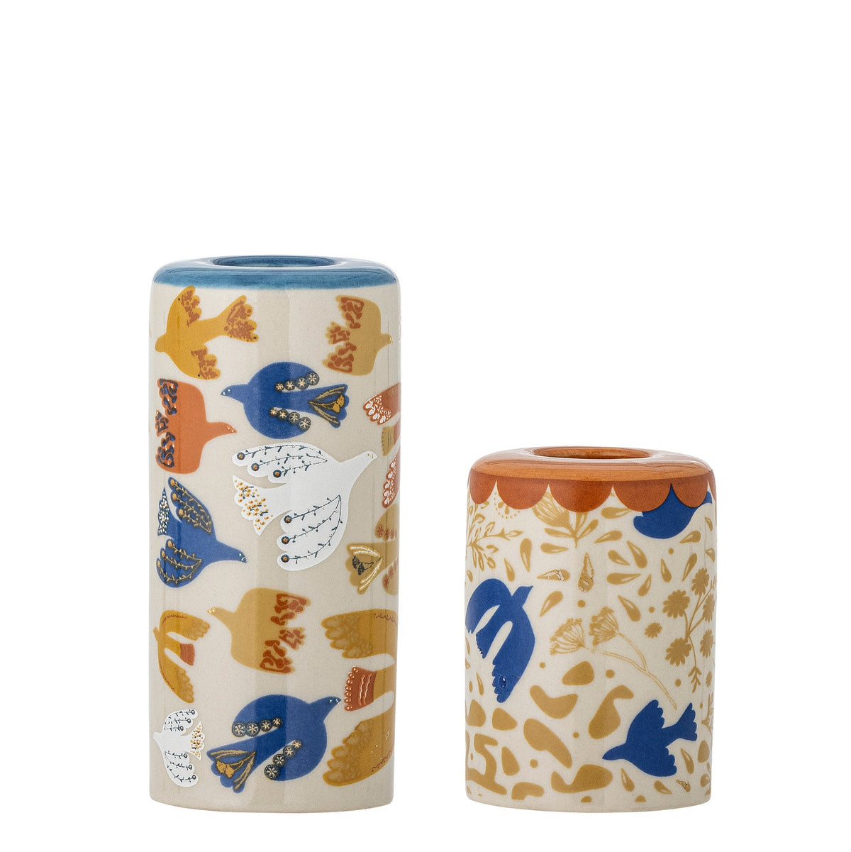 Anniversary Kerzenhalter, Braun, Steingut in Braun präsentiert im Onlineshop von KAQTU Design AG. Kerzenständer ist von Bloomingville