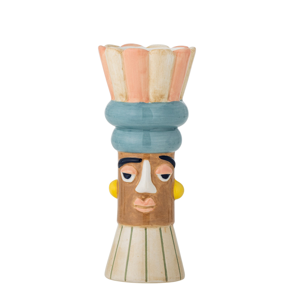 Minio Vase, Bunt, Keramik in Multi präsentiert im Onlineshop von KAQTU Design AG. Vase ist von Bloomingville