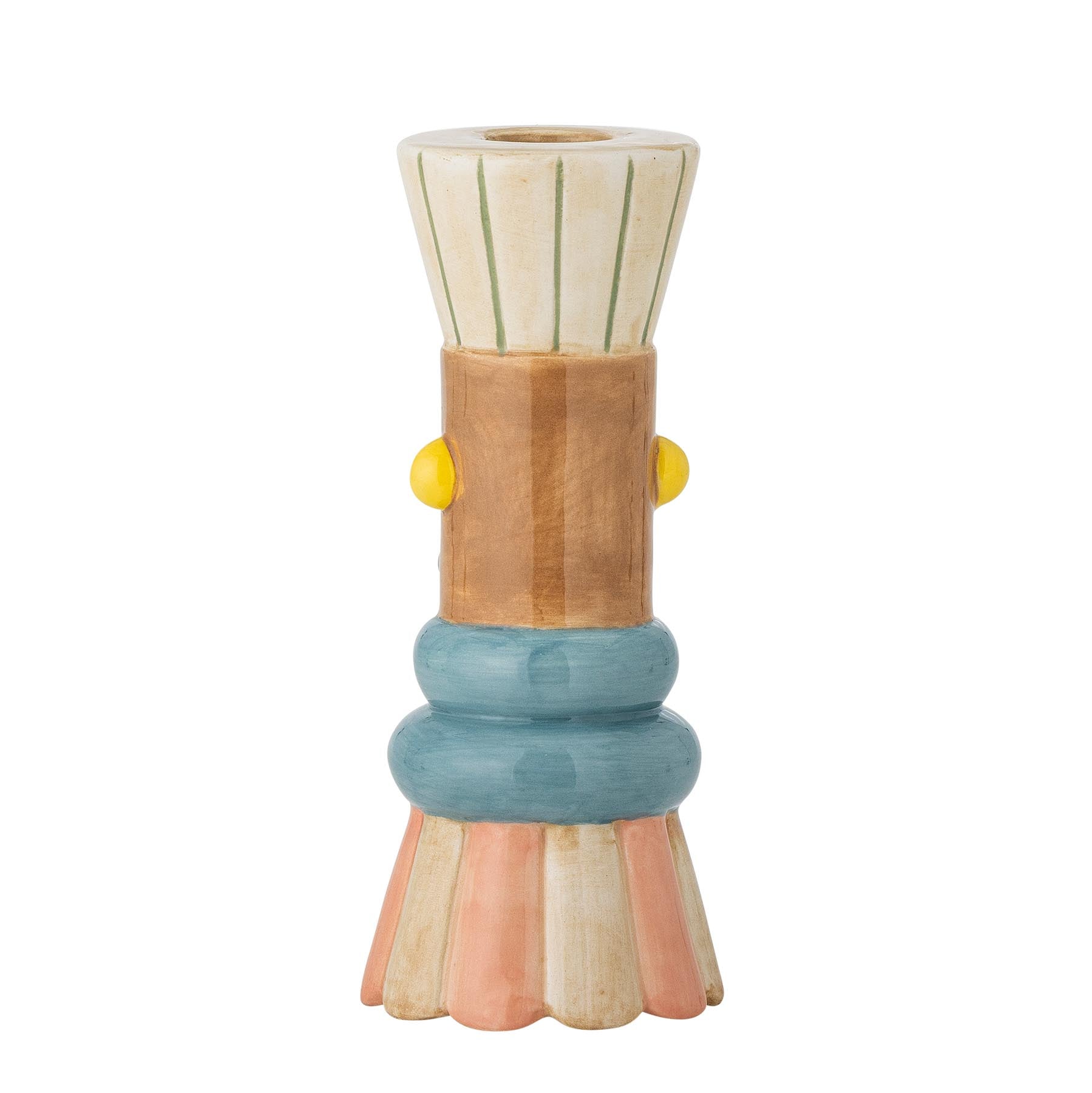 Minio Vase, Bunt, Keramik in Multi präsentiert im Onlineshop von KAQTU Design AG. Vase ist von Bloomingville