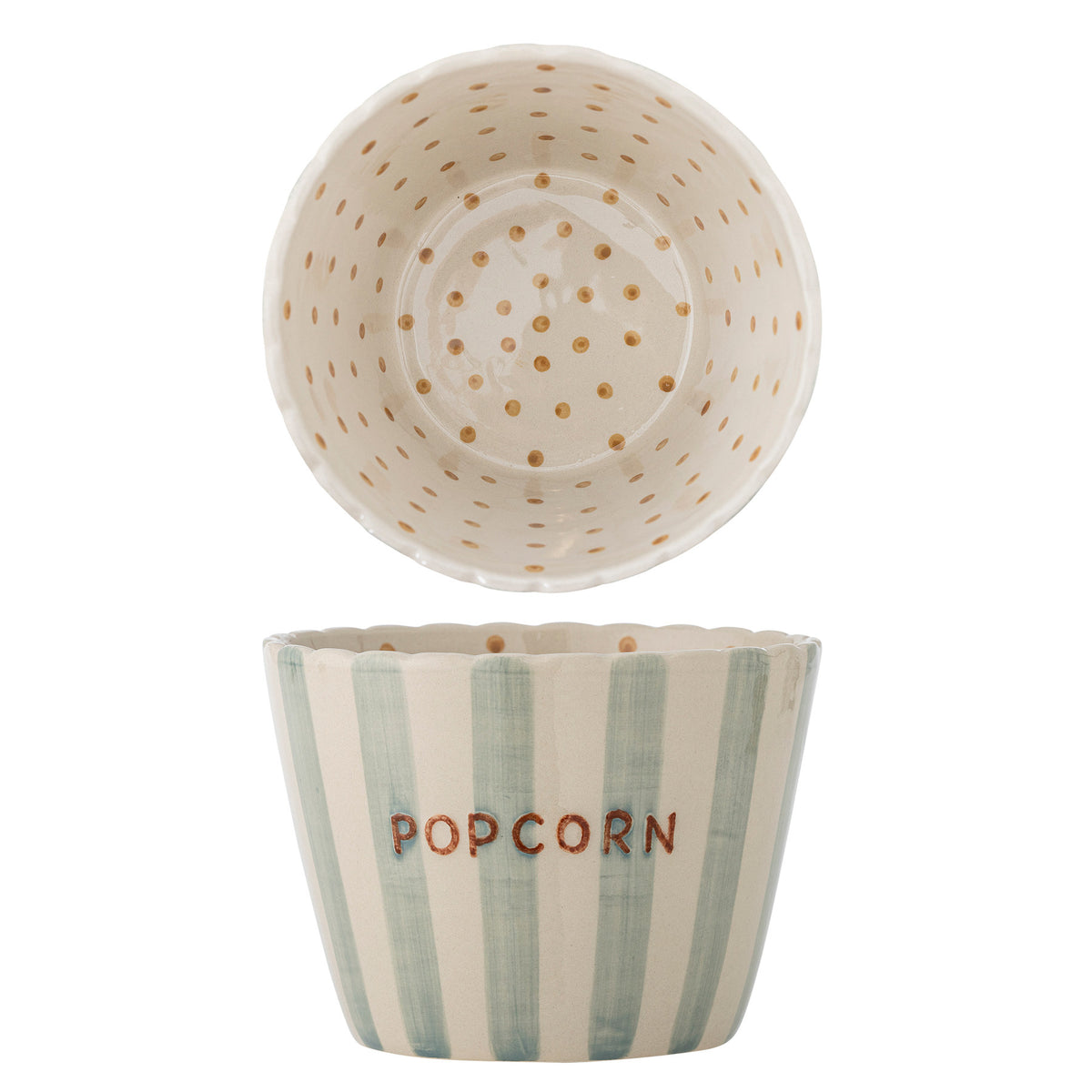 Chip Schale, Bunt, Steingut in Multi präsentiert im Onlineshop von KAQTU Design AG. Schale ist von Bloomingville