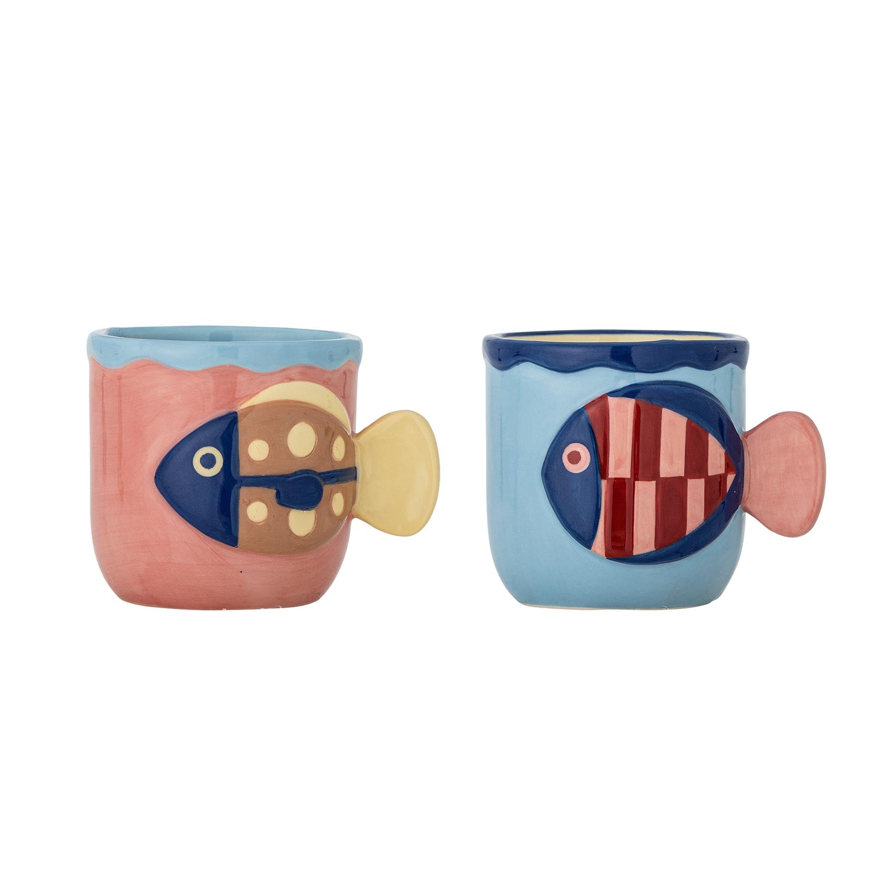 Willy Tasse, Bunt, Steingut in Multi präsentiert im Onlineshop von KAQTU Design AG. Tasse ist von Bloomingville