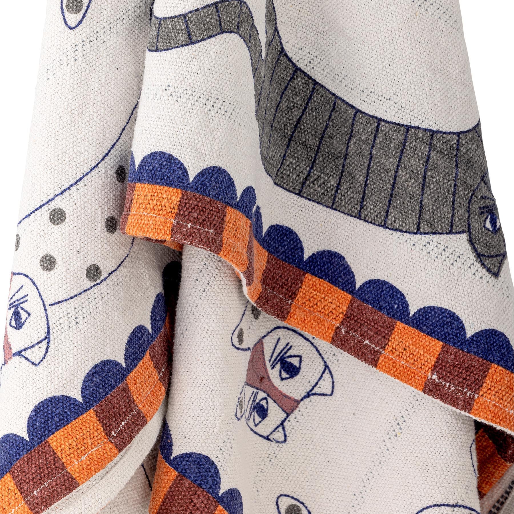 Missy Decke, Bunt, Recycelte Baumwolle in Multi präsentiert im Onlineshop von KAQTU Design AG. Bettüberwurf ist von Bloomingville