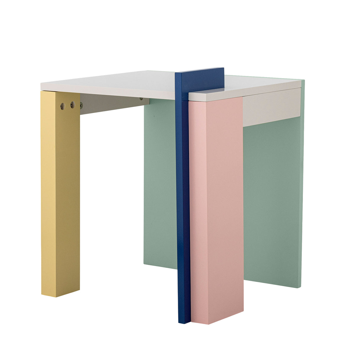 Banjo Beistelltisch, Bunt, FSC®100%, MDF in Multi präsentiert im Onlineshop von KAQTU Design AG. Standregal ist von Bloomingville