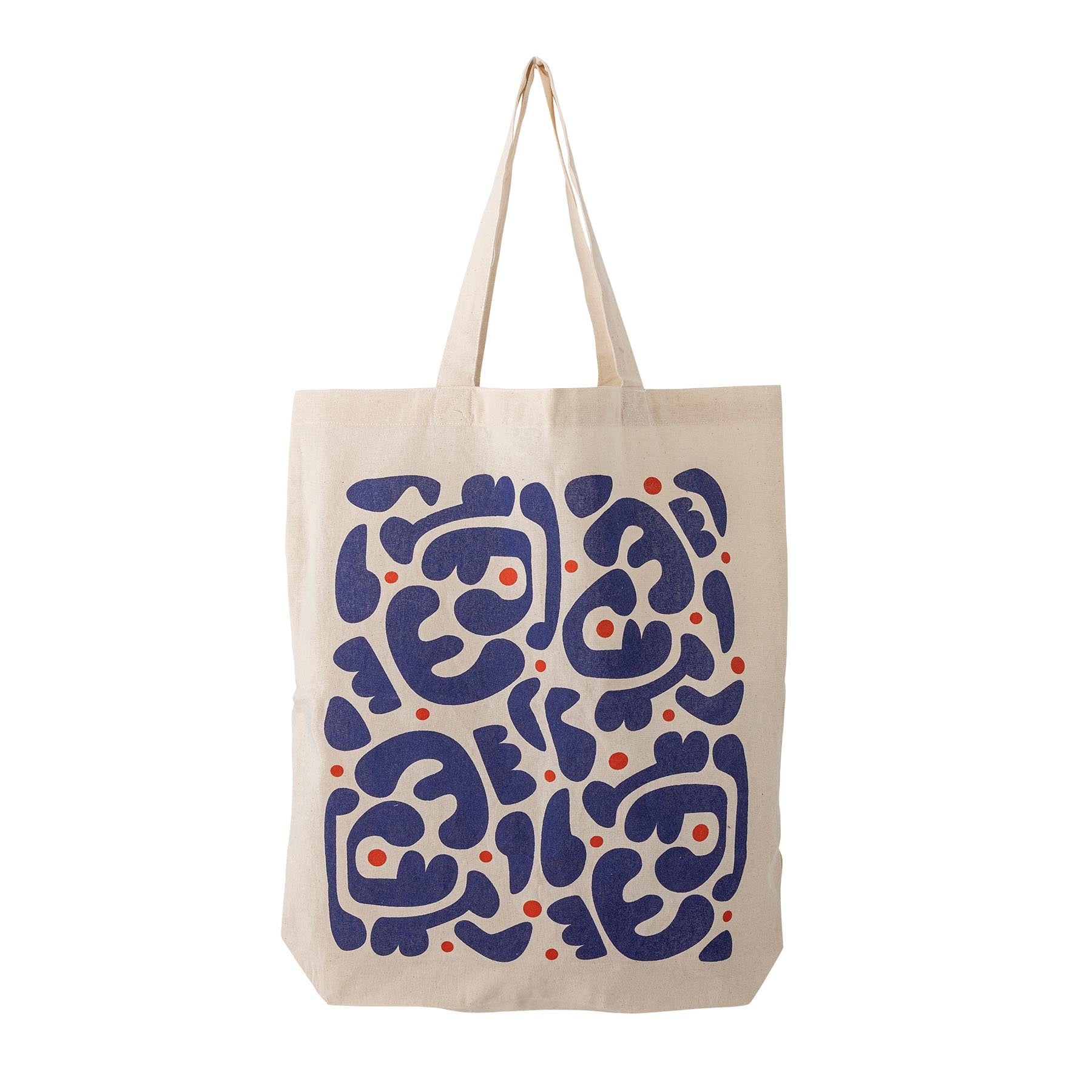 Eviaya Tragetasche, Blau, Baumwolle OEKO-TEX® in Blue präsentiert im Onlineshop von KAQTU Design AG. Tasche ist von Bloomingville
