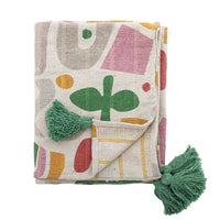 Couverture Filur, colorée, coton recyclé