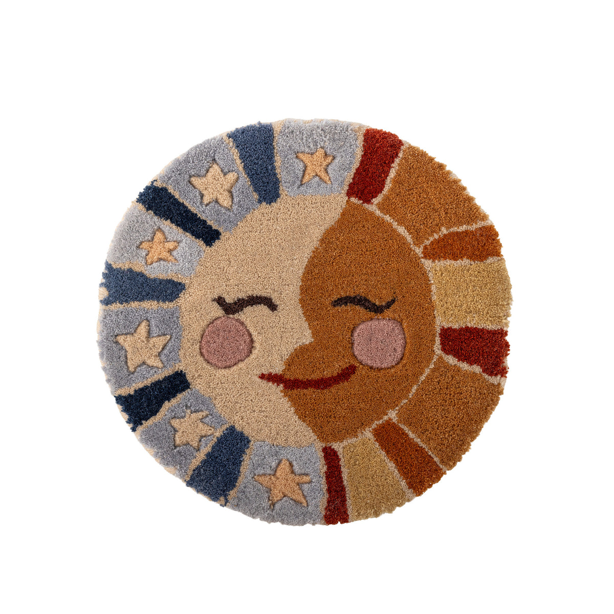 Sun Wanddekoration, Bunt, Wolle in Multi präsentiert im Onlineshop von KAQTU Design AG. Wanddeko ist von Bloomingville Mini