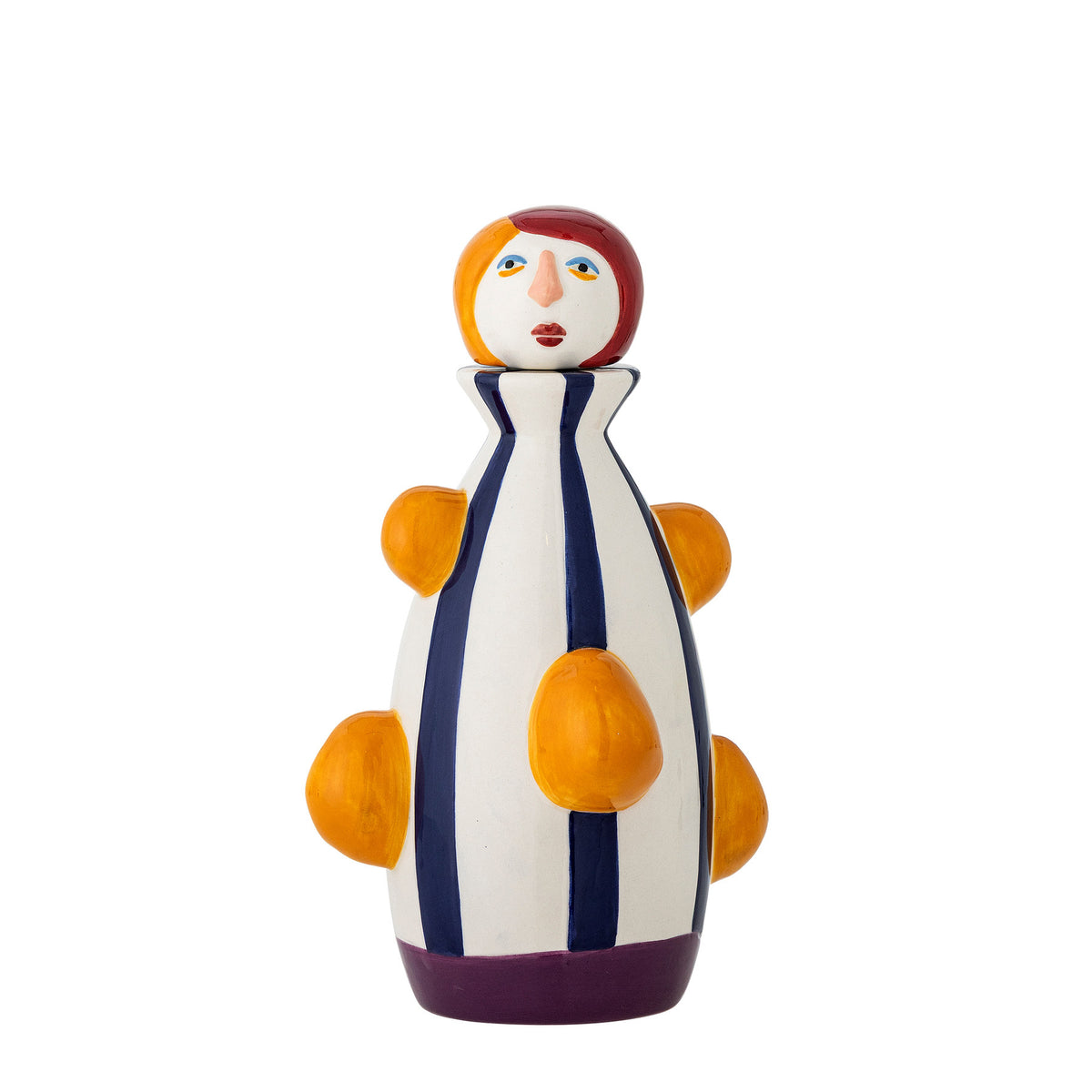 Conneli Kerzenhalter, Bunt, Keramik in Multi präsentiert im Onlineshop von KAQTU Design AG. Kerzenständer ist von Bloomingville