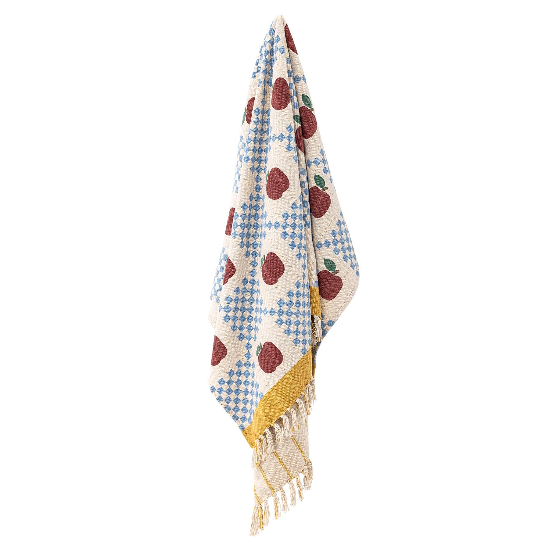 Gala Decke, Bunt, Recycelte Baumwolle in Multi präsentiert im Onlineshop von KAQTU Design AG. Bettüberwurf ist von Bloomingville Mini