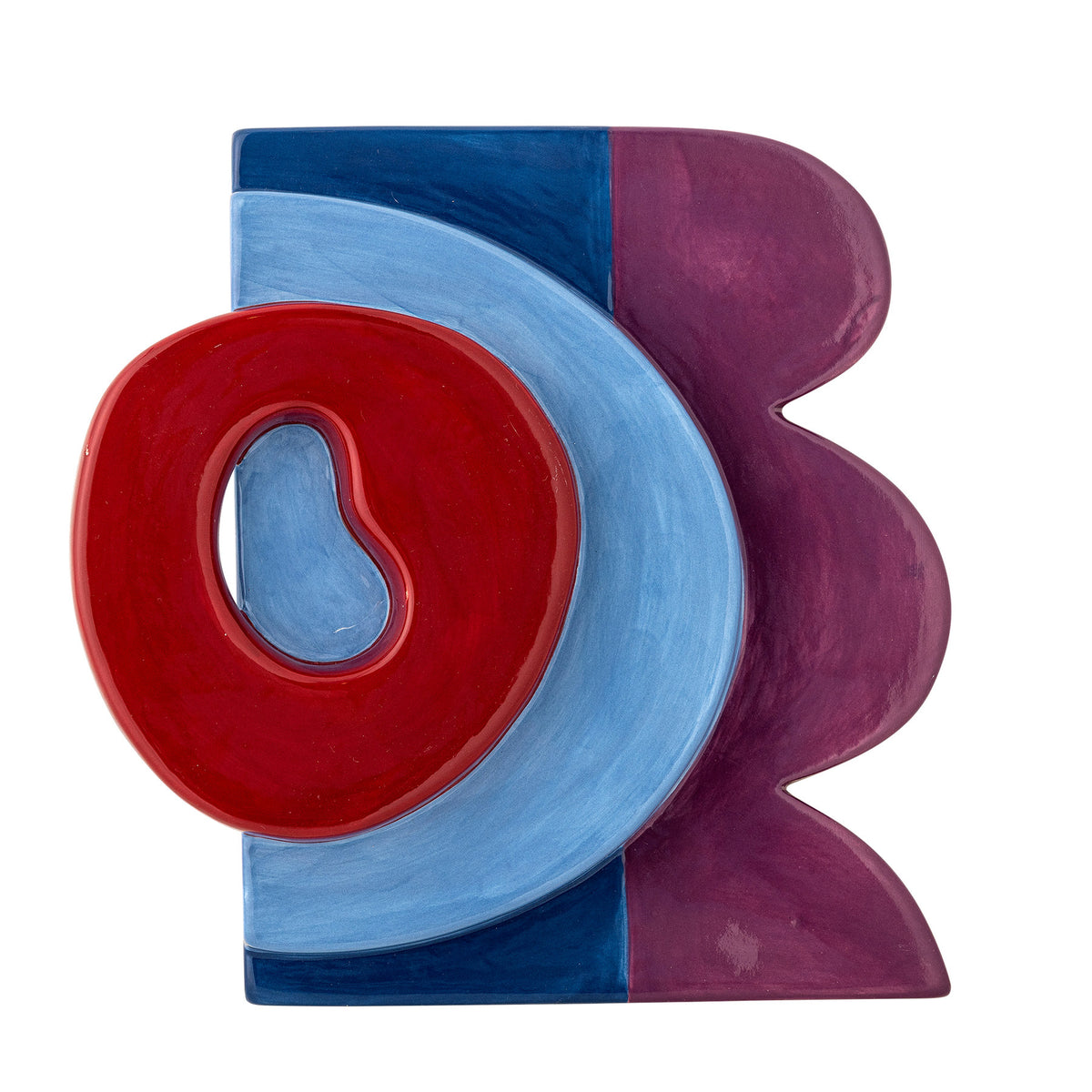 Polivia Wanddekoration, Bunt, Keramik in Multi präsentiert im Onlineshop von KAQTU Design AG. Wanddeko ist von Bloomingville