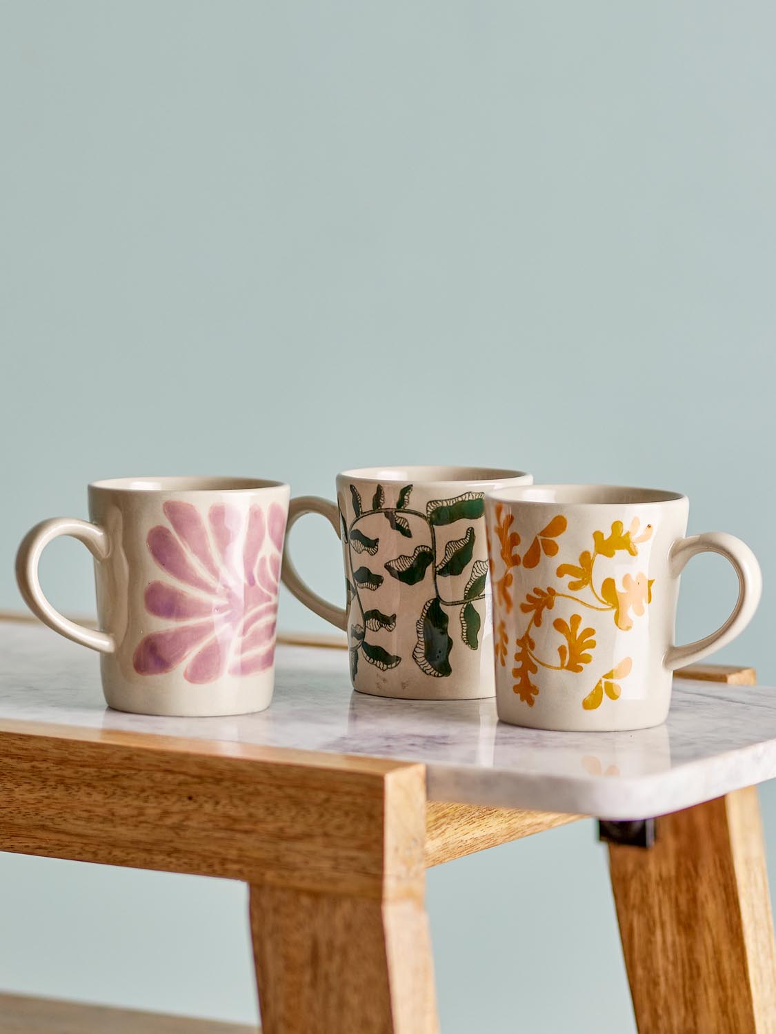Fauni Tasse, Bunt, Steingut in Multi präsentiert im Onlineshop von KAQTU Design AG. Tasse ist von Creative Collection