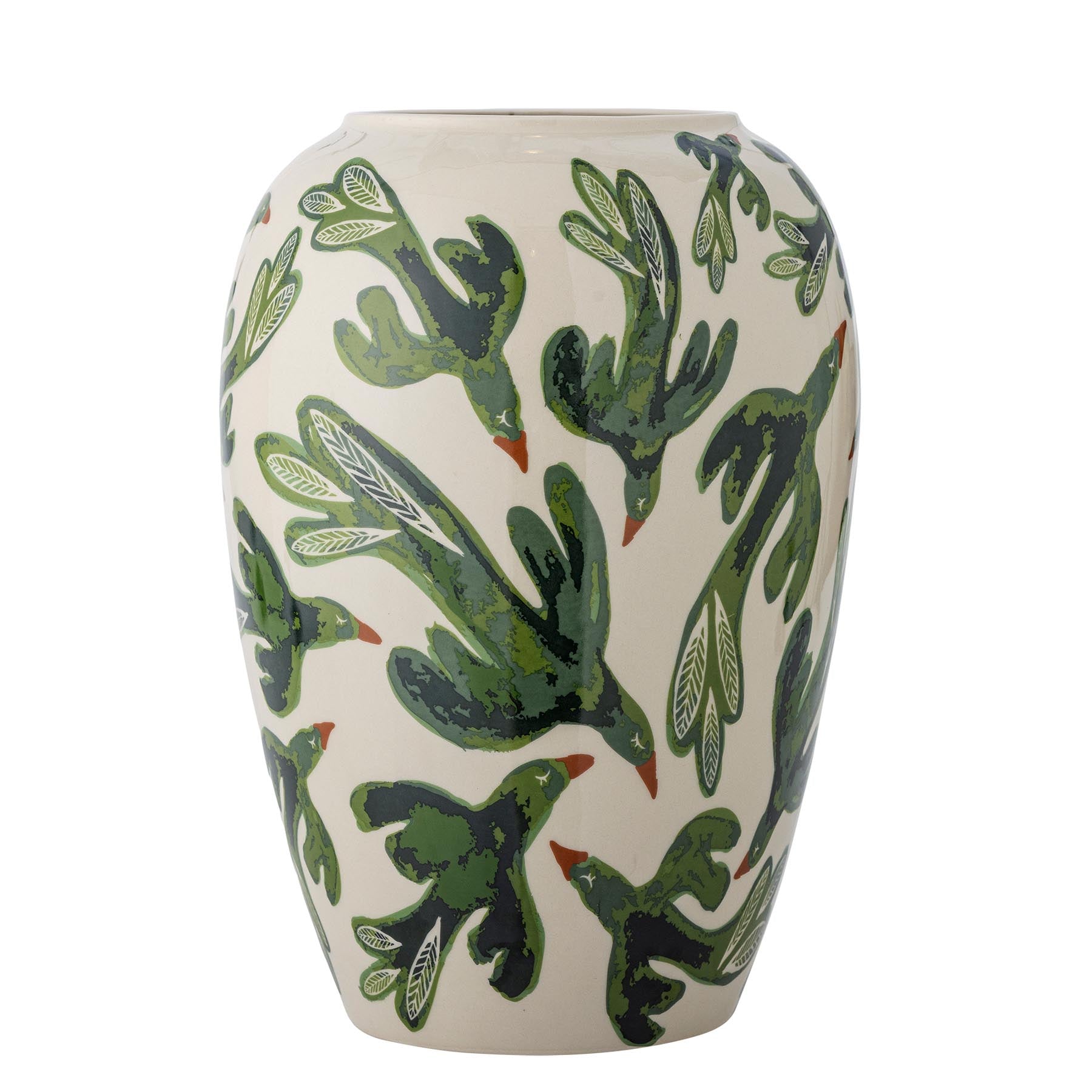 Birdliva Vase, Bunt, Steingut in Multi präsentiert im Onlineshop von KAQTU Design AG. Vase ist von Bloomingville