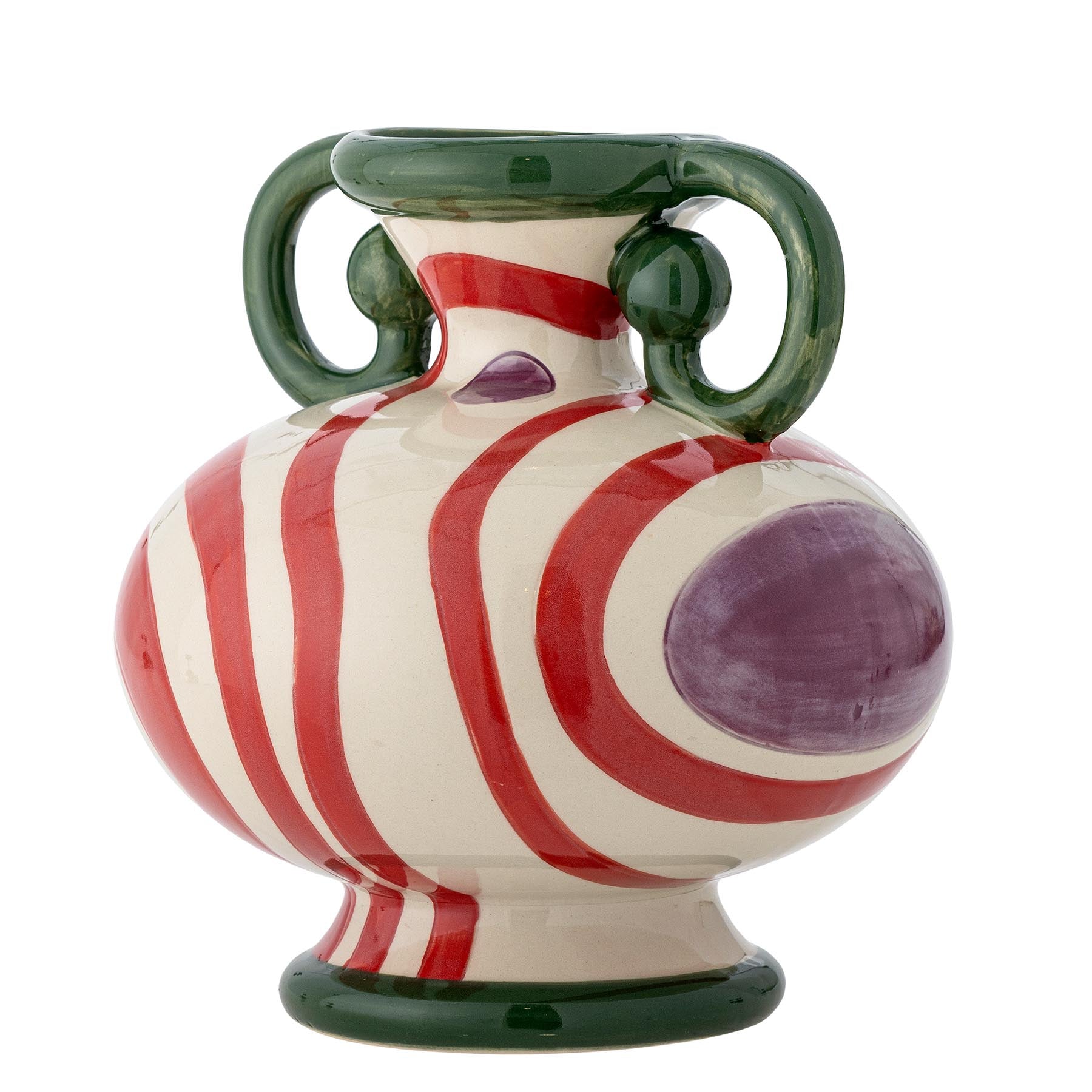 Betiva Vase, Bunt, Steingut in Multi präsentiert im Onlineshop von KAQTU Design AG. Vase ist von Bloomingville