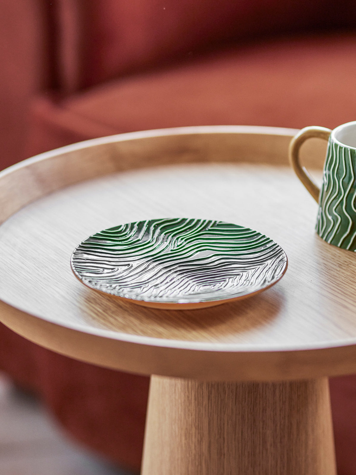 Woodsby Teller, Bunt, Steingut in Multi präsentiert im Onlineshop von KAQTU Design AG. Teller ist von Bloomingville