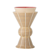 Vase Trilla, naturel, céramique